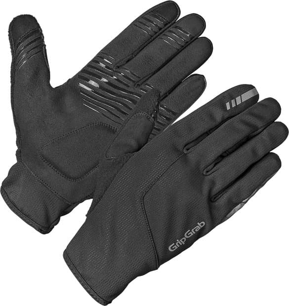GRIPGRAB Hurricane 2 Windproof Spring-Autumn Langfinger Handschuhe Schwarz Modell 2026