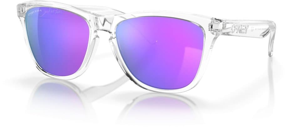 Oakley Frogskins Polished Clear/Prizm Violet Transparent Modell 2025
