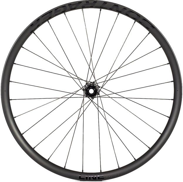 Bontrager Line Pro 30 TLR Boost 27.5 Carbon Vorderrad Schwarz Modell Aktion