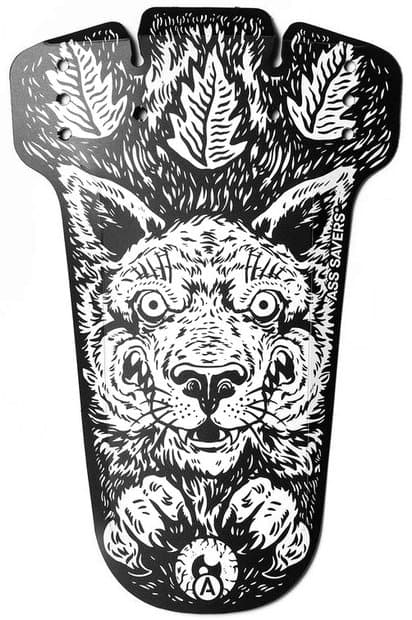 Ass Savers MFR-1 Mudder Spritzschutz VR wolf Schwarz Modell 2026