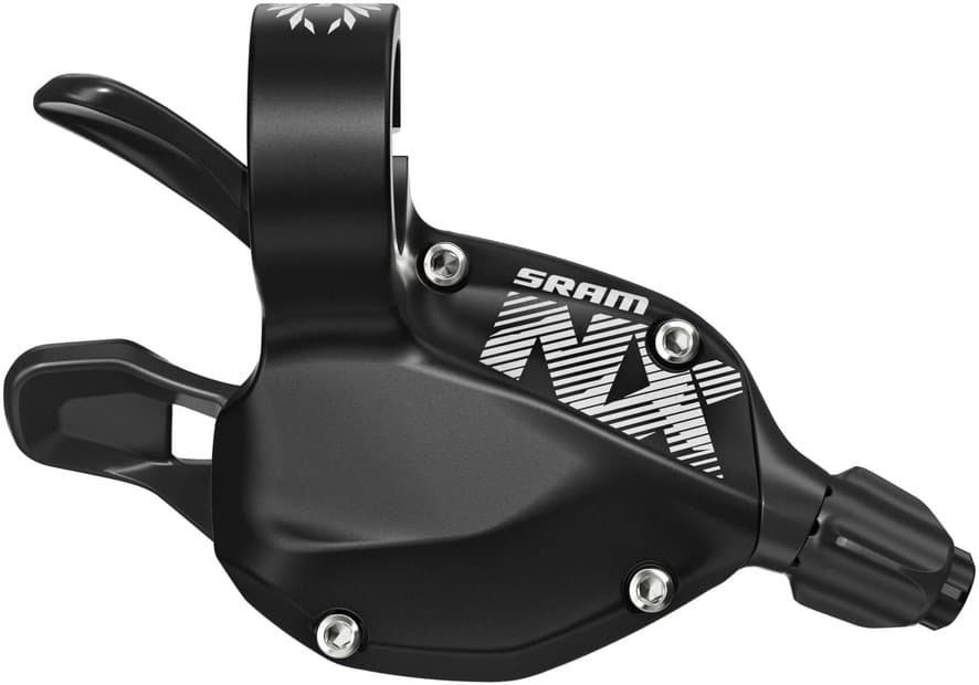 SRAM Trigger NX Eagle 12-fach, hinten Schwarz Modell Aktion