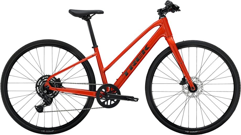 Trek FX 2 Stagger Gen 4 Rot Modell 2025