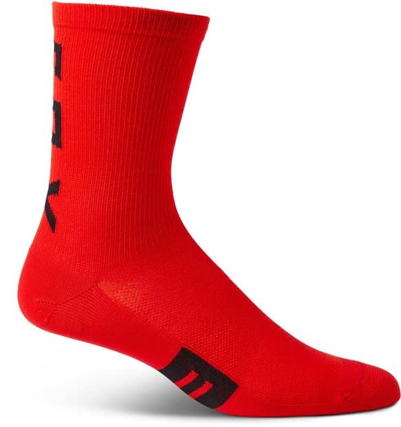 Fox 6"" Flexair Merino Socken Rot Modell Aktion