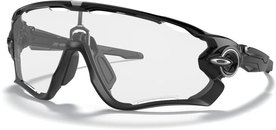 Oakley Jawbreaker Polished Black/Clear To Black Iridium Photochrom Schwarz Modell 2025