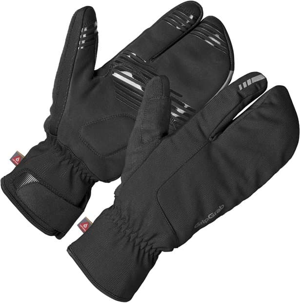 GRIPGRAB Nordic 2 Windproof Deep Winter Lobster Langfinger Handschuhe Schwarz Modell 2026