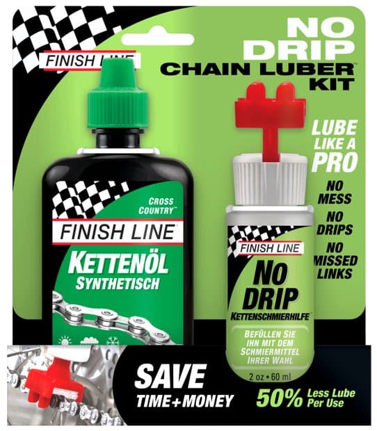 Finish Line NoDrip Chain Luber Combo WetLube - 120ml Grün Modell 2026