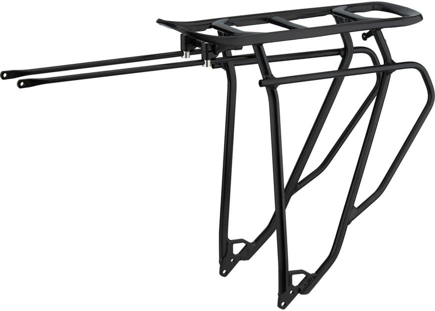 racktime STANDIT 2.0 TOUR 28" Gepäckträger Schwarz - Zweite Gepäckebene, 25 kg Zuladung