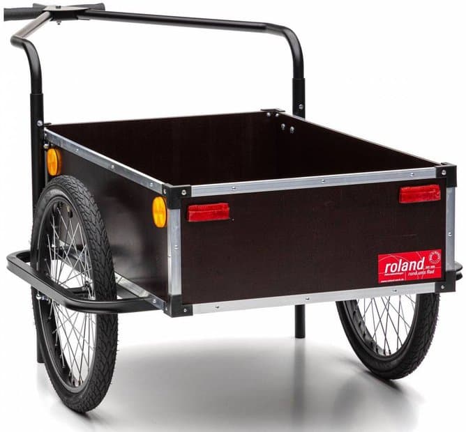 ROLAND Transportanhänger Profi Doppeldeichsel Braun Modell 2025