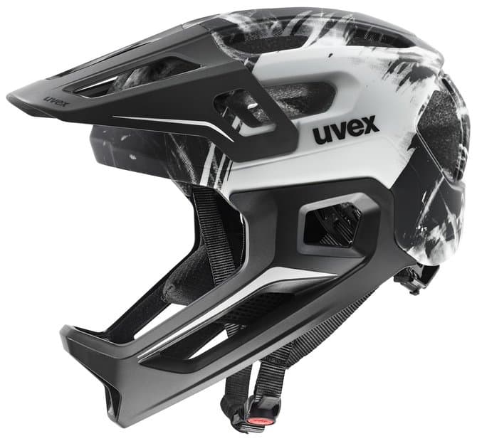 Uvex React Junior Fullface Schwarz Modell 2026