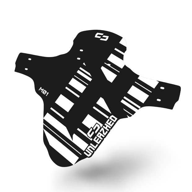 Unleazhed Unsplash M01 Mudguard Logo Skin small Weiß Modell 2026