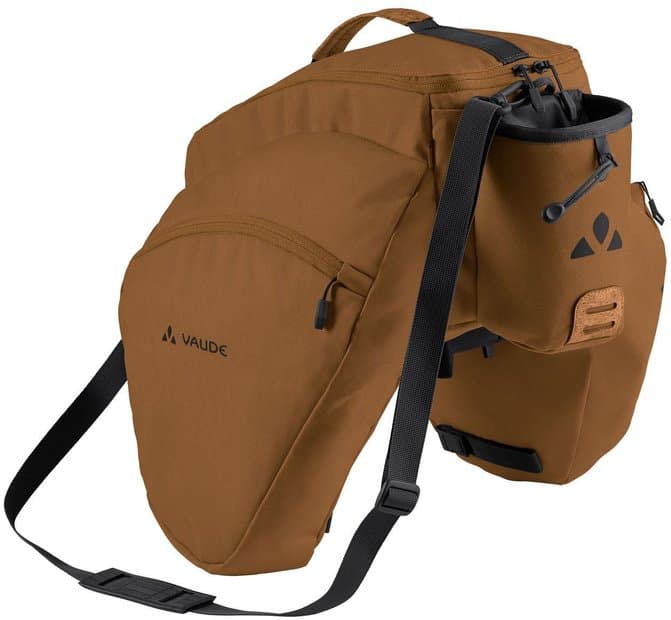 Vaude eSilkroad Plus - Gepäckträgertasche Braun Modell Aktion