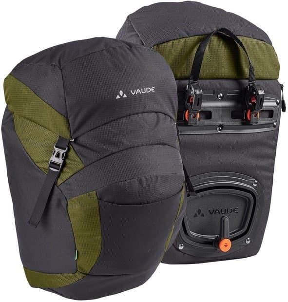 Vaude OnTour Front - Set Grau Modell Aktion