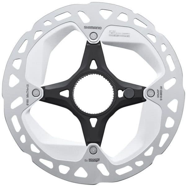 Shimano Bremsscheibe RT-EM810 STEPS Center-Lock, 160 mm mit Magnet Silber Modell 2024