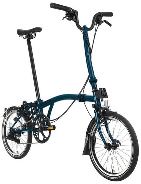 Brompton C Line Explore - Black Edition Blau Modell 2024