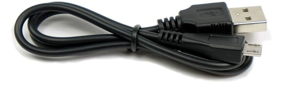 Lupine Micro USB Kabel für Rotlicht Schwarz Modell 2024