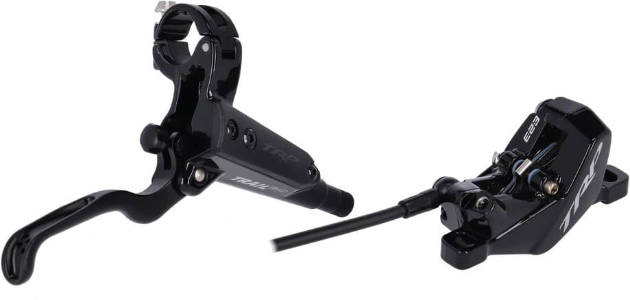 TRP Scheibenbremse Trail EVO, 4-Kolben, HR, rechts Schwarz Modell 2024