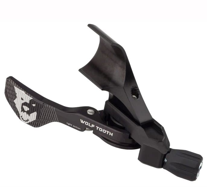 Wolftooth ReMote Light Action Hebel für Vario Sattelstützen, DM Schwarz Modell 2026