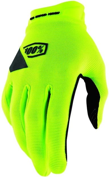 100 Percent Ridecamp Gel Langfinger Handschuhe Gelb Modell Aktion