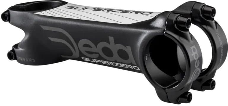 DEDA Superzero DCR Aluminium Rennrad Vorbau 1 1/8""/31,7mm/-8° Schwarz Modell 2025