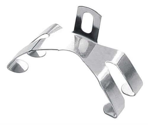 SKS Schiebebrücke aus Edelstahl für Chromoplastics P45 Schutzbleche, 45 mm breit, robust und langlebig, ideal zur sicheren Montage und Stabilisierung