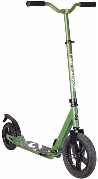 Six Degrees Aluminium Scooter All Terrain 300/205 Grün Modell 2024