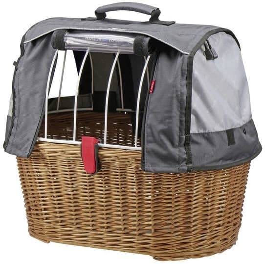 KLICKfix by Rixen&Kaul Doggy Basket Plus zur Festmontage am Gepäckträger + Wetters. Braun Modell 2026