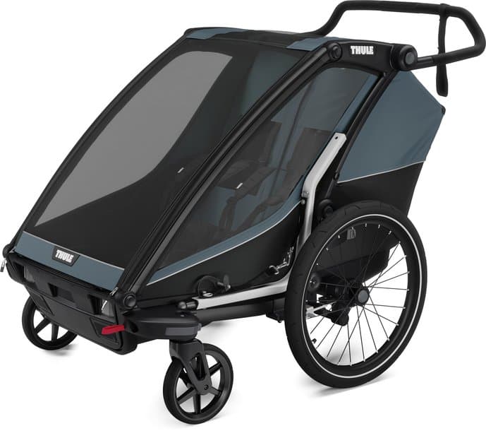 Thule Chariot Cab - Zweisitzer Grau Modell 2026