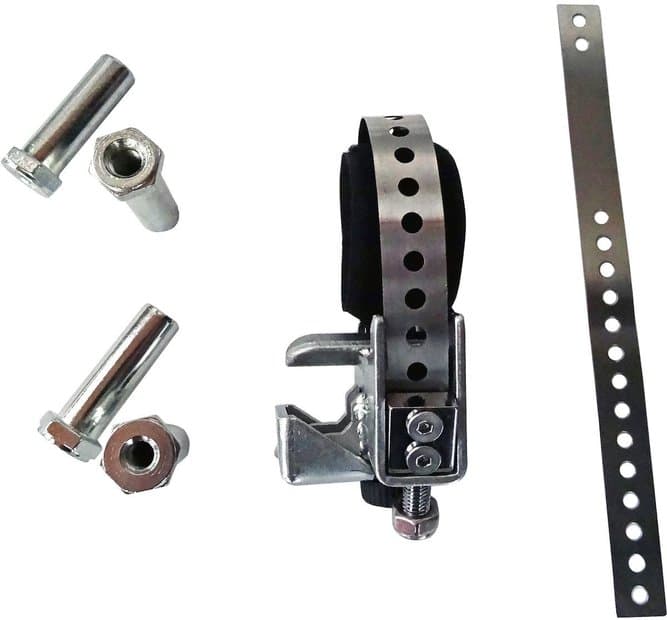 FollowMe Einricht-Komplettset für 2. Kinderrad ab 2015 Silber Modell 2024