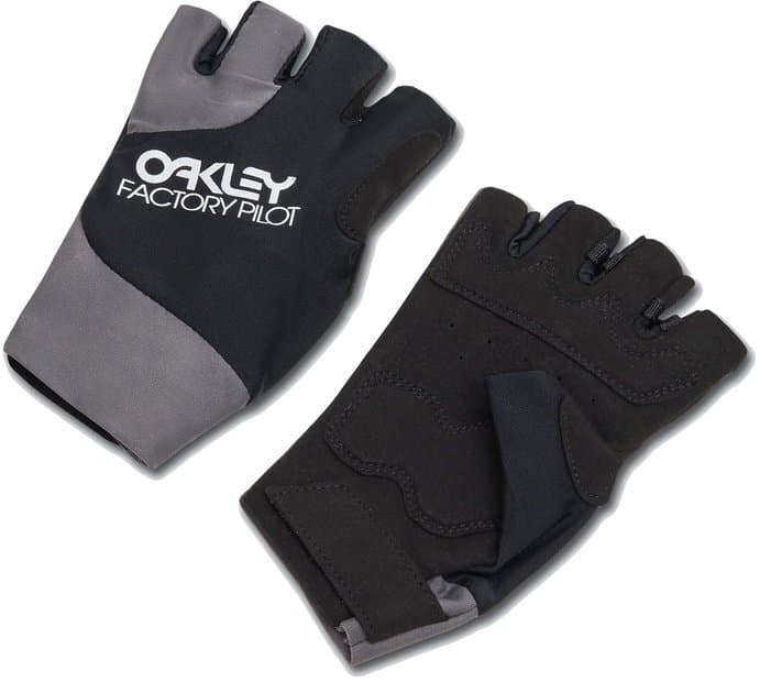 Oakley Factory Pilot Damen MTB Kurzfinger Handschuhe Schwarz Modell Aktion