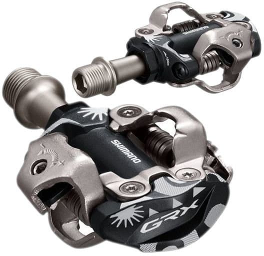 Shimano GRX PD-M8100-UG Pedale Schwarz Modell 2024