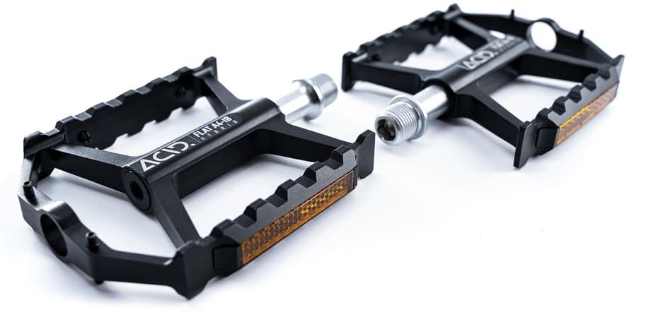 Cube ACID Pedale FLAT A4-IB Hybrid Schwarz Modell 2025