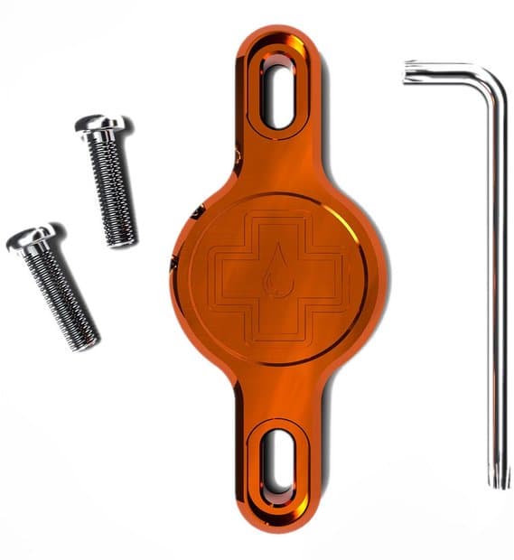 Muc-Off Secure Tag Holder V2 Orange Modell 2024
