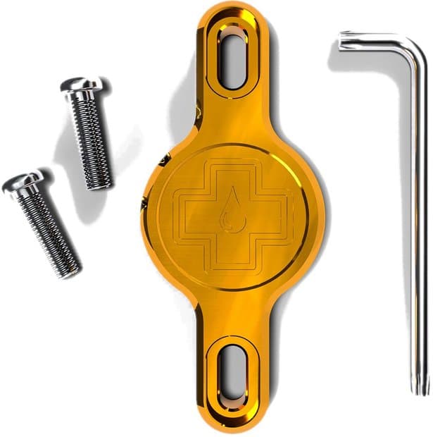 Muc-Off Secure Tag Holder V2 Gold Modell 2024