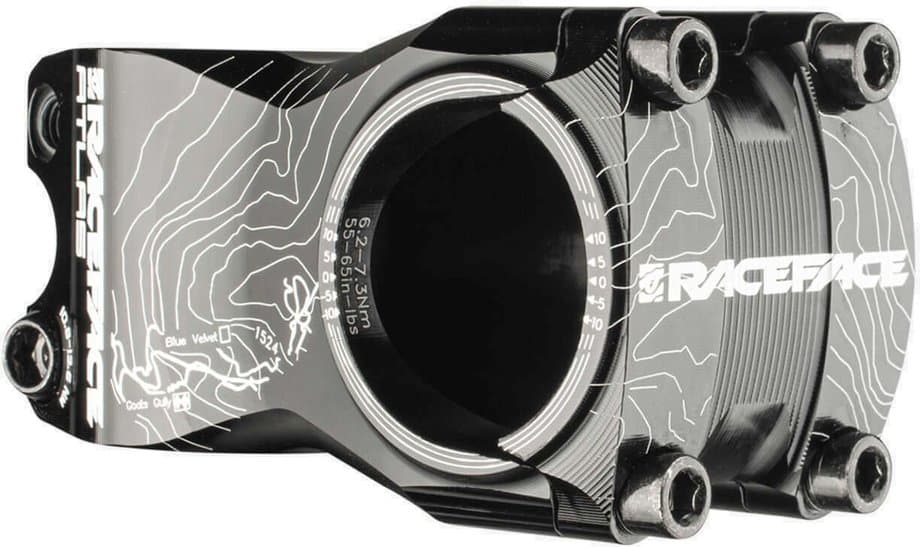 Race Face Atlas Vorbau 31,8x65mm / 0° Schwarz Modell 2026