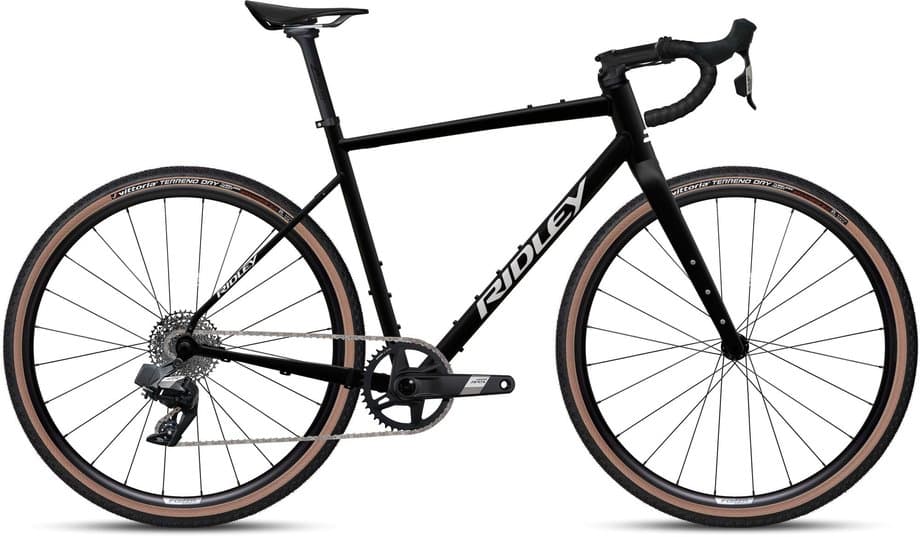 Ridley Kanzo Adventure Alu - Sram Apex XPLR AXS Schwarz Modell 2025