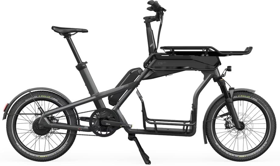 Cago CS150 - Gepäckträger/Schloss Schwarz Modell 2024