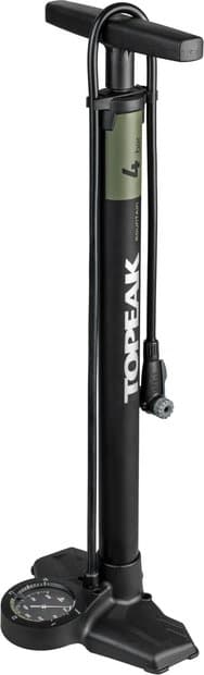 Topeak JoeBlow Mountain EX Standpumpe mit TwinHead Schwarz Modell 2026