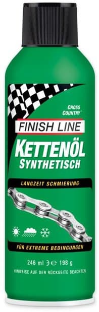 Finish Line Cross Country Ketten Öl Spray - 246ml Grün Modell 2026