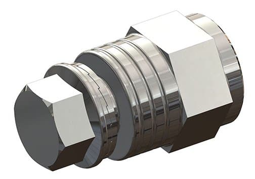 Croozer Achsmutteradapter 3/8x26 Silber Modell Aktion