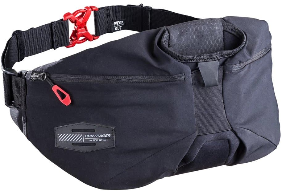 Bontrager Rapid Pack Hüfttasche Schwarz Modell Aktion