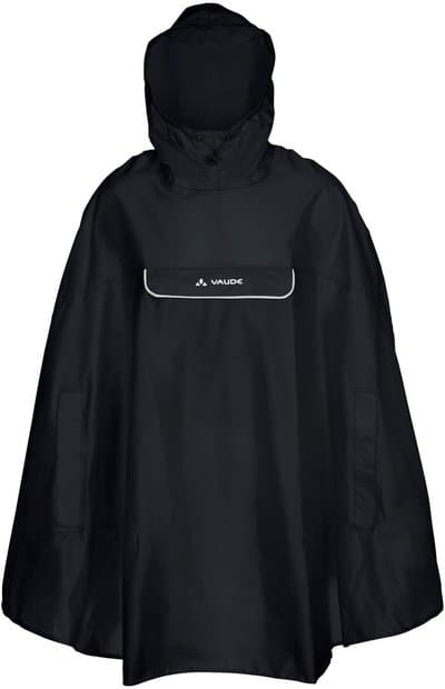 Vaude Valdipino Poncho Schwarz Modell 2026