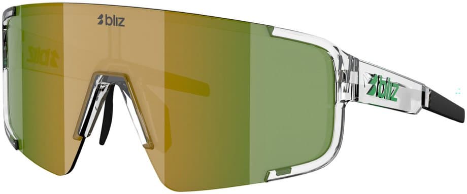 Bliz P003 Small Transparent White - Brown w Green Multi Weiß Modell 2026