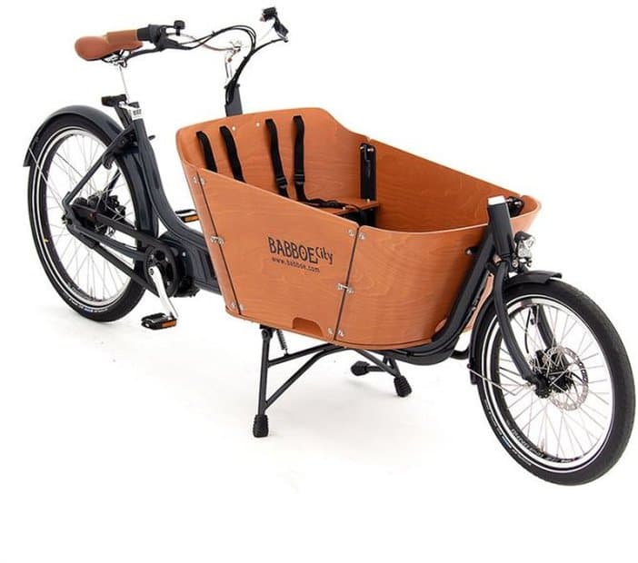 Babboe City Mountain Grau Modell 2024