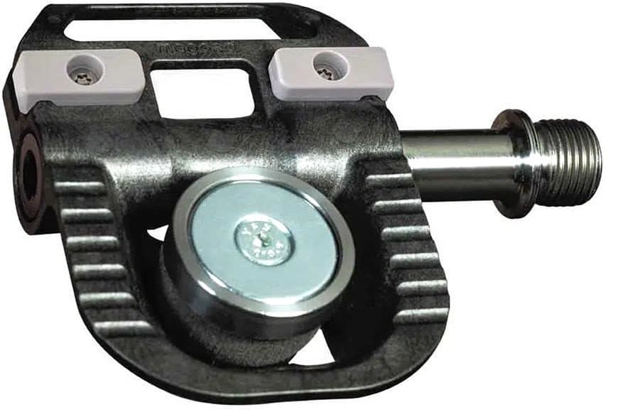 Magped Gravel Pedale Schwarz Modell Aktion