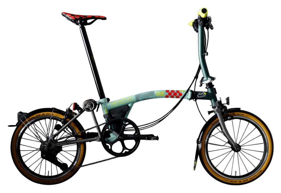 Brompton P Line Explore Tour De France Grün Modell 2026