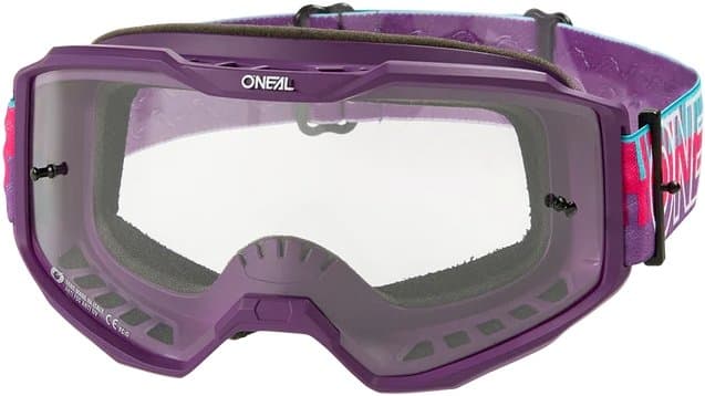 O'Neal B-10 Goggle Striped pink/purple - clear Pink Modell 2026