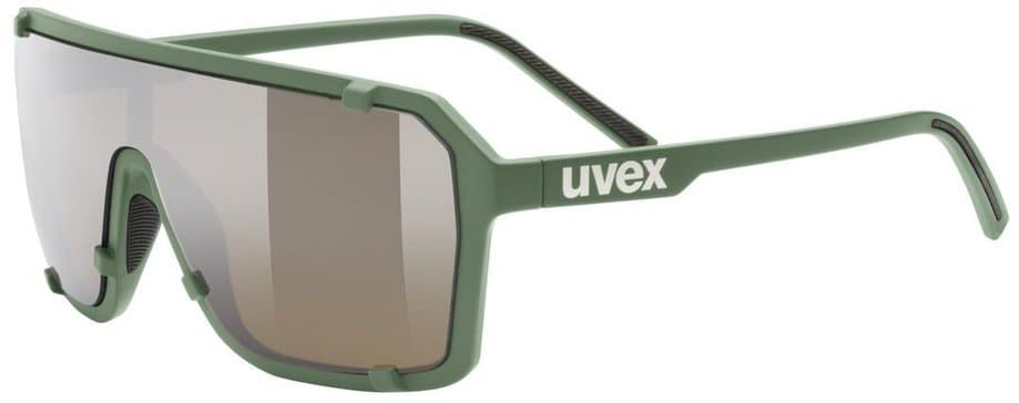 Uvex ESNTL Epic Moss Green Matt/Mirror Gold Grün Modell 2025