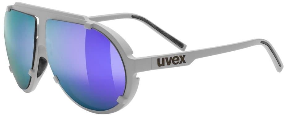 Uvex ESNTL Pina Grey Matt/Mirror Purple Grau Modell 2025