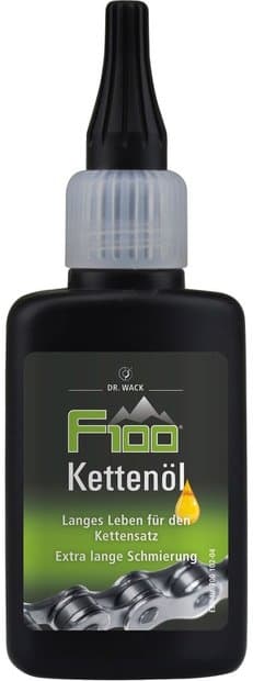 Dr. Wack F100 Kettenöl Tropfflasche - 50ml Schwarz Modell 2025