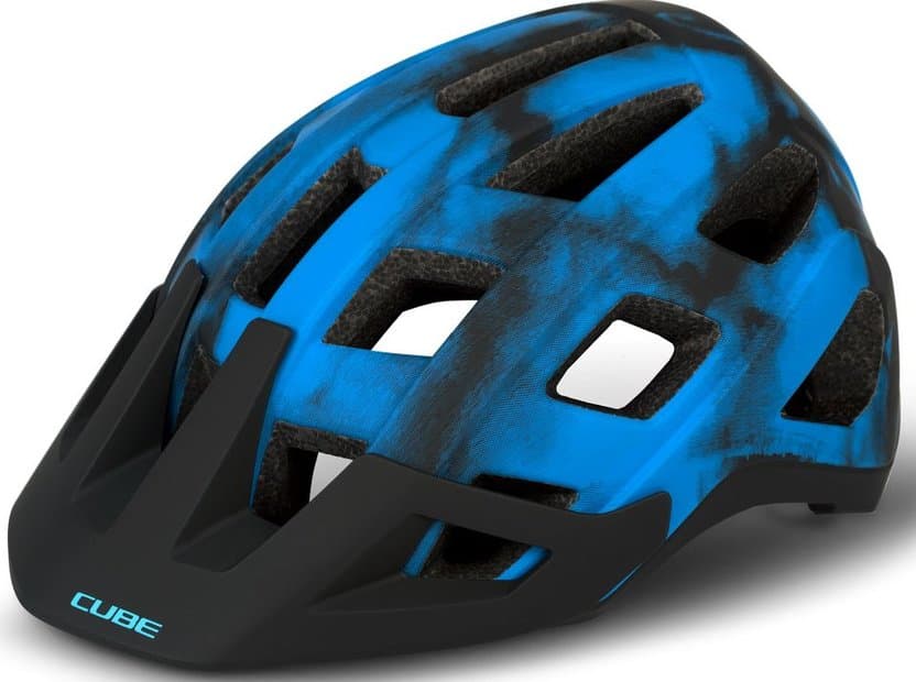 Cube Helm BADGER Blau Modell 2024